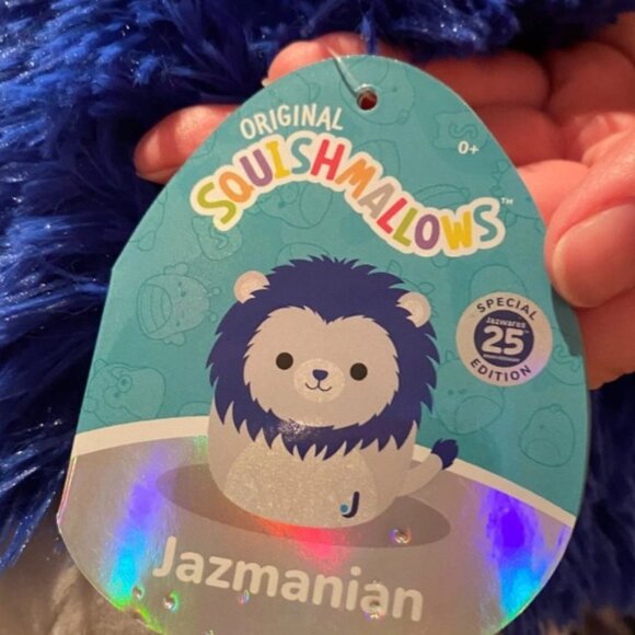 RARE Squishmallows 16" Jazmanian Lion Employee Exclusive Jazwares 25 Anniversary - Picture 6 of 8